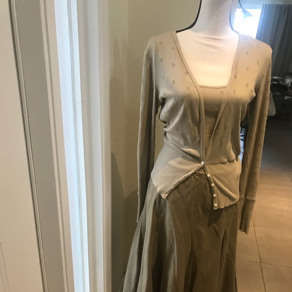 NWOT EYELET TWIN SET CARDIGAN - Picture 10 of 12